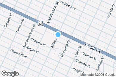 Map image of the property - 1240 Cannon St