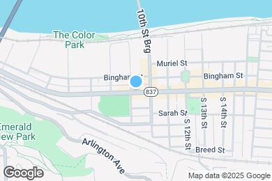 Map image of the property - 907 E Carson St