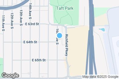 Map image of the property - 6359 16th Ave S