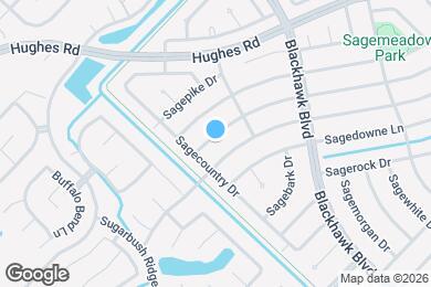 Map image of the property - 9814 Sageroyal Ln