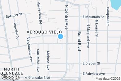 Map image of the property - 1206 Viola Ave