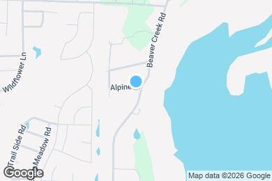 Map image of the property - 380 Alpine Dr