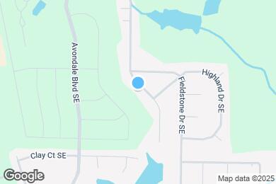 Map image of the property - 2485 Highland Golf Course Cir SE