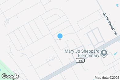 Map image of the property - 1907 Bertram Dr
