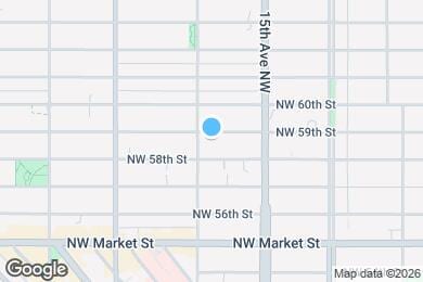 Map image of the property - 1549 NW 59th St