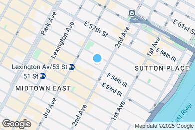 Map image of the property - 233 E 54th St
