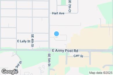 Map image of the property - The Oaks