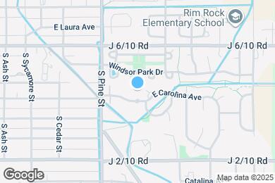 Map image of the property - 1157 E Carolina Ave