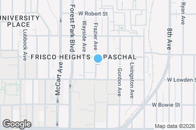 Map image of the property - 2815 Frazier Ave