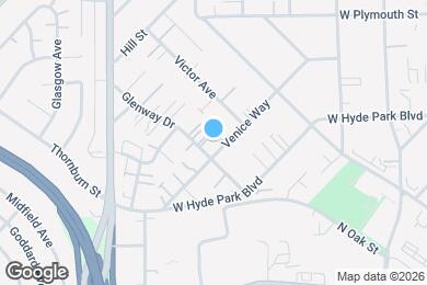 Map image of the property - 805 Glenway Dr