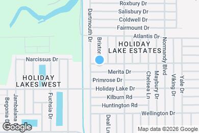 Map image of the property - 3040 Brompton Dr