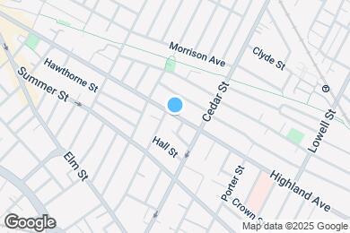 Map image of the property - 304 Highland Ave