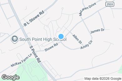 Map image of the property - 201 Stowe Rd