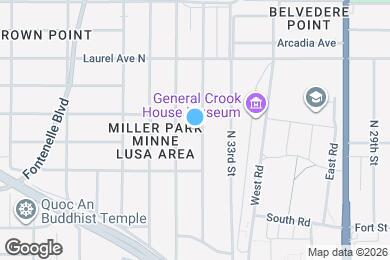 Map image of the property - 5524 N 33rd Ave
