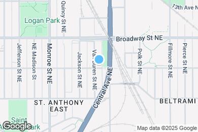 Map image of the property - 901 Summer St NE