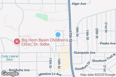 Map image of the property - 1616 16th St