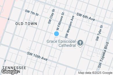 Map image of the property - 923 SW 8th Ave