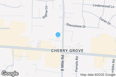 Map image of the property - Anderson Grove Townhomes