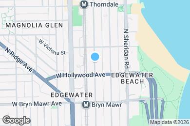 Map image of the property - 5742 N Winthrop Ave