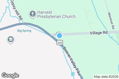 Map image of the property - 607 Beaver Valley Pike