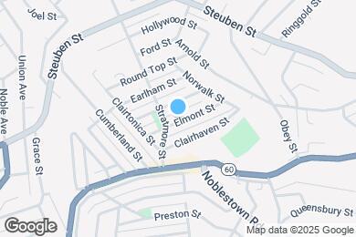 Map image of the property - 105 Elmont St