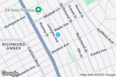 Map image of the property - 830 Lexington Ave