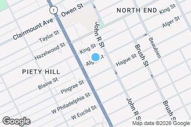 Map image of the property - 58/60 Alger - FDR - T
