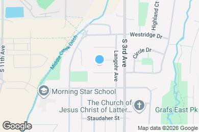 Map image of the property - 424 Morrow St