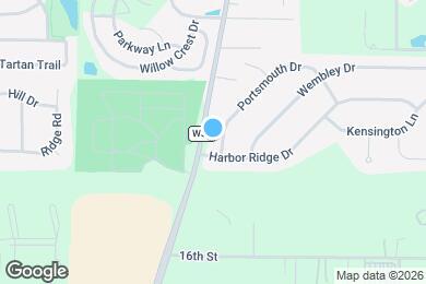 Map image of the property - 3616 Portsmouth Dr