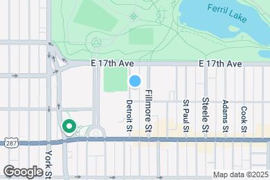 Map image of the property - 1626 Detroit St
