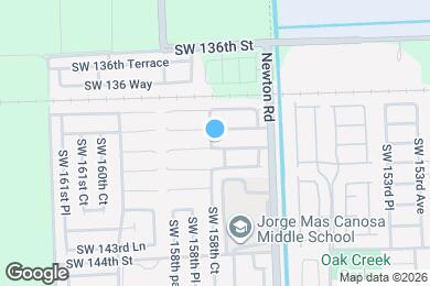 Map image of the property - 15813 SW 140th St