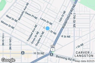 Map image of the property - 1326 Holbrook Street, NE