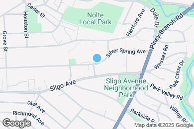 Map image of the property - 615 Silver Spring Ave