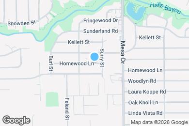 Map image of the property - 8625 Homewood Ln