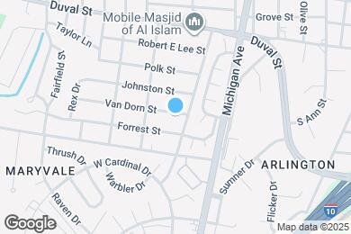 Map image of the property - 1557 Van Dorn St