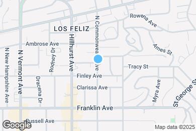 Map image of the property - 2028 N Commonwealth Ave