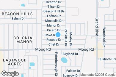 Map image of the property - 5127 Reseda Dr