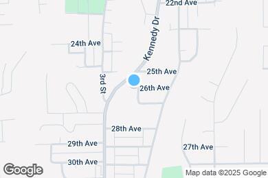 Map image of the property - 2603 4th St