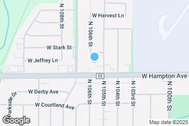 Map image of the property - 4834 N 106th St