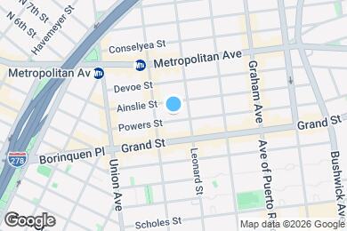Map image of the property - 75 Powers St