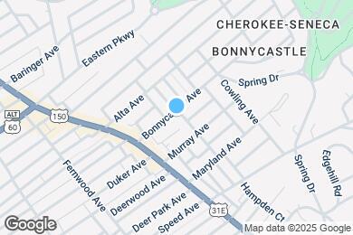 Map image of the property - 2038 Bonnycastle Ave