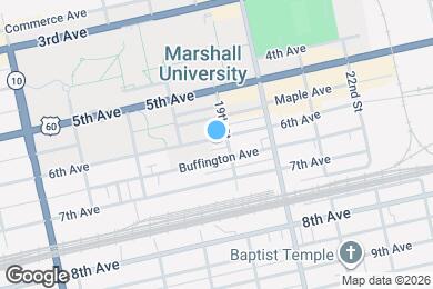 Map image of the property - 1837 6th Ave