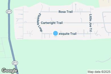 Map image of the property - 15278 Mesquite Trl