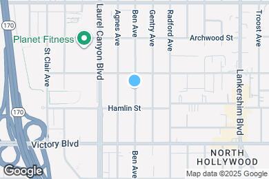 Map image of the property - 6533 Ben Ave
