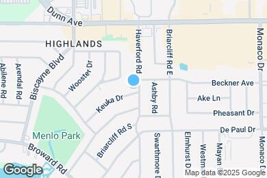 Map image of the property - 10536 Keuka Dr