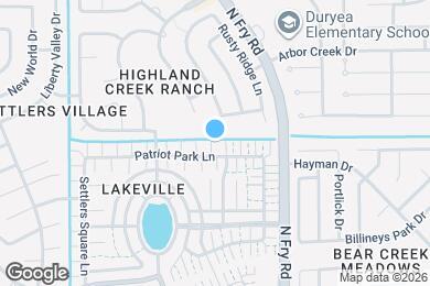 Map image of the property - 20624 Patriot Park Ln