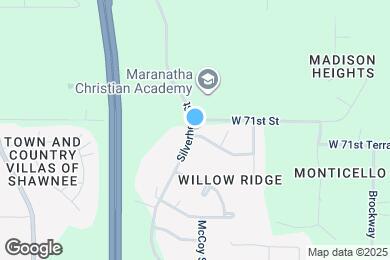 Map image of the property - 22810 West 71st Terrace