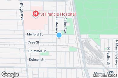 Map image of the property - 235 Custer Ave