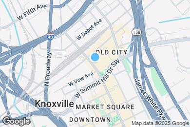 Map image of the property - 116 S Gay St