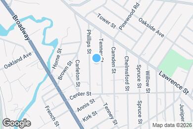 Map image of the property - 114 Tenney St